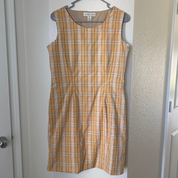 Casual Corner Dresses Vintage Casual Corner Plaid Shift Dress